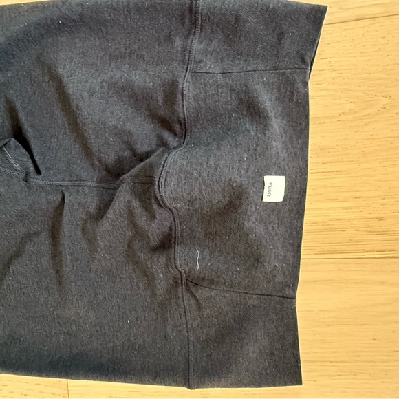 Vuori Pants - Black Heather High-Waisted Leggings Vuori